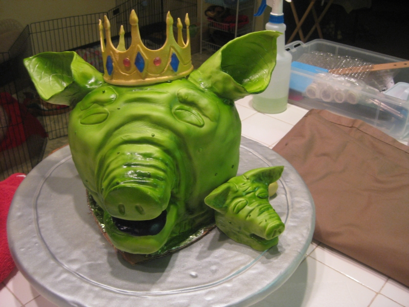 Illustration for article titled How to Build Your Own Angry Birds Cake